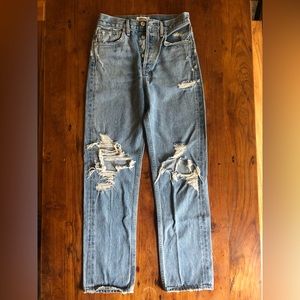 NWOT AGOLDE 90's Mid Rise Loose Fit Jeans